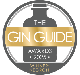 The Gin Guide Awards Logo - WINNER NEGRONI 2025